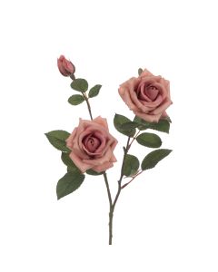 Eco Rose Spray 70cm Light Pink