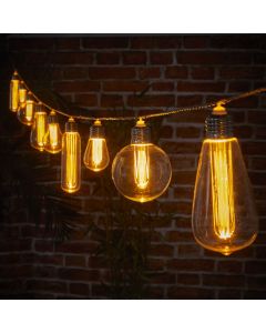 Connectable 10 LED Mixed Bulb Lightset