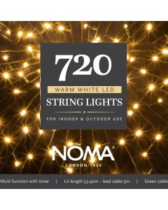 720 Warm White Multifunction String Lights