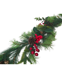 Woodland Eucalyptus & Berries Garland 180cm