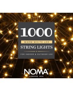 1000 Warm White Multifunction String Lights