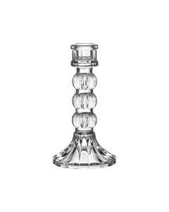 Anastasia Glass Candlestick 15cm