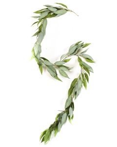 Eucalyptus Leaves Garland Green/Grey 180cm