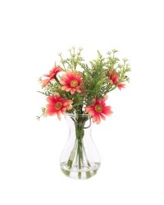 Daisy & Fern In Posy Vase 26cm