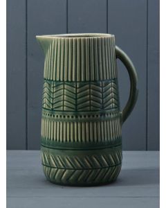 Green Ceramic Jug (26.5cm)