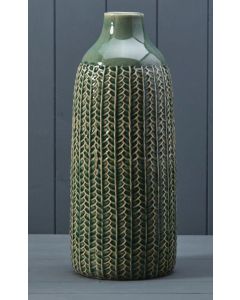 Green Ceramic Vase (37.5cm)