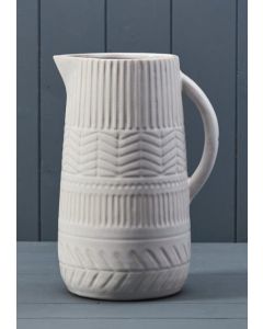 White Ceramic Jug (26.5cm)