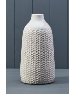 White Ceramic Vase (28.5cm)