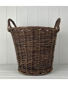 Round Basket with Ears 