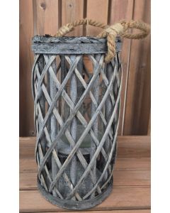 Grey Washed Lantern (50cm)