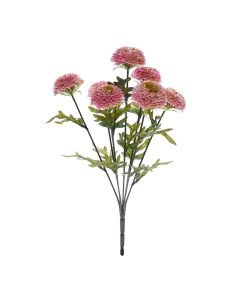 45cm Autumn Pink Chrysanthemum Bouquet