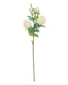 80cm Ivory Rosebud Stem