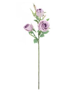 80cm Lilac Rosebud Stem