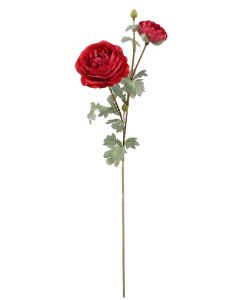 72cm Red Peony Stem