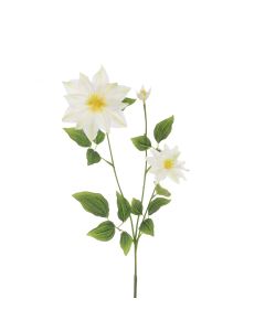 Artificial Clematis 90cm White