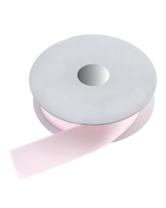 Double Face Satin 38mm x 20mtrs Baby Pink