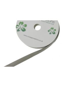 Double Face Satin 38mm x 20mtrs Metal Grey
