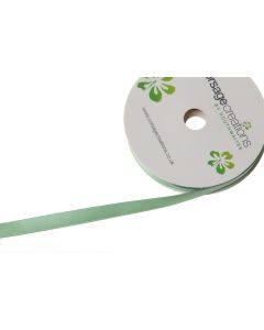 Double Face Satin 38mm x 20mtrs Sage Green