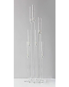 Square Base Acrylic Display 28 x 28 x 128cm