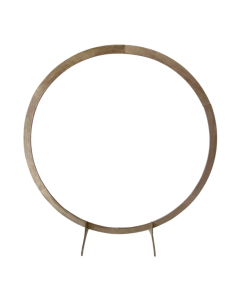 222cm Round Wooden Arch Natural