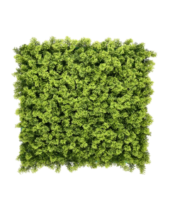 Plastic Artificial Mossed Tile - Green 1mtr x 1mtr