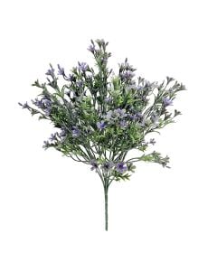38cm Blue Blossom Foliage