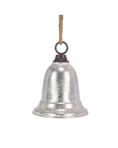 METAL Bell Hanger 20cm Silver
