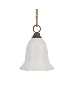 METAL Bell Hanger 20cm White