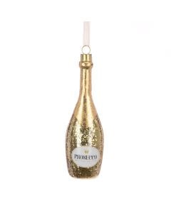 GLASS Prosecco Bottle 14cm