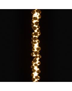 Bauble Garland 144LED 2mtrs Silver