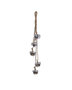 METAL Bell Hangers 42cm Silver