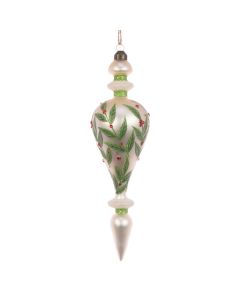 GLASS Kendra Finial 23cm