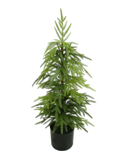 124cm Potted Pine Tree - Green (124cm long)