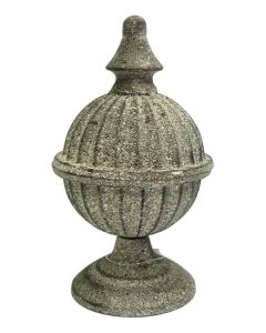 Sandringham Antique Pot W/Lid 12 x 12 x 16cm