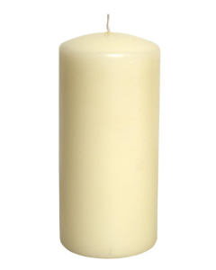 7 x 15cm Pillar Candle Cream