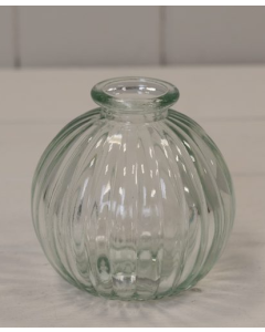 Clear Glass Round Bottle (8.4cm)