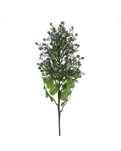 Berry Bush Stem 75cm Blue
