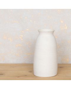 Zen Slim White Ceramic Vase 30cm NOT Watertight
