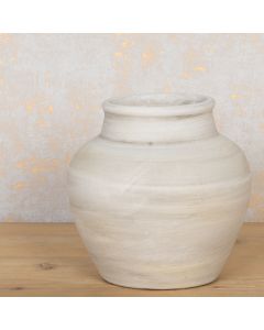 Ora Natural Stone Vase 20cm Watertight