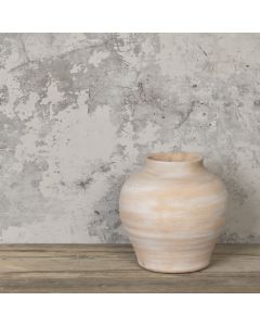 Fae Terracotta Ceramic Vase 20cm Watertight