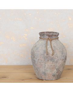 Mia Aged Stone Vase 28cm NOT Watertight