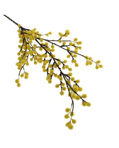 88cm Mimosa Spray Yellow