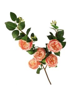 100cm Rose Spray Peach