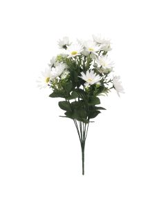 45cm Daisy Foliage Bouquet