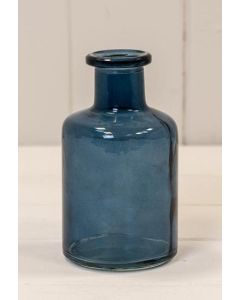 Blue Glass Bottle (11.8cm)