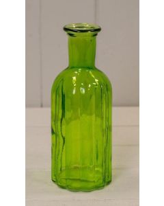 Emerald Green Glass Bottle (19cm)
