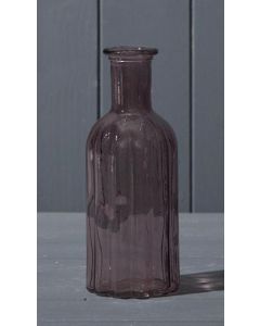 Amethyst Glass Bottle (19cm)