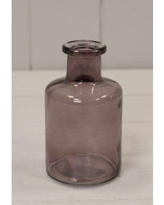 Amethyst Glass Bottle (11.8cm)