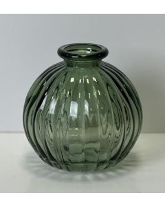 Vintage Green Round Bottle (8.4cm)