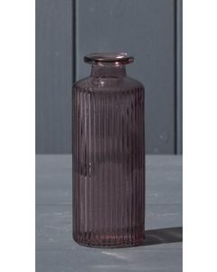 Amethyst Glass Bottle (13.2cm)